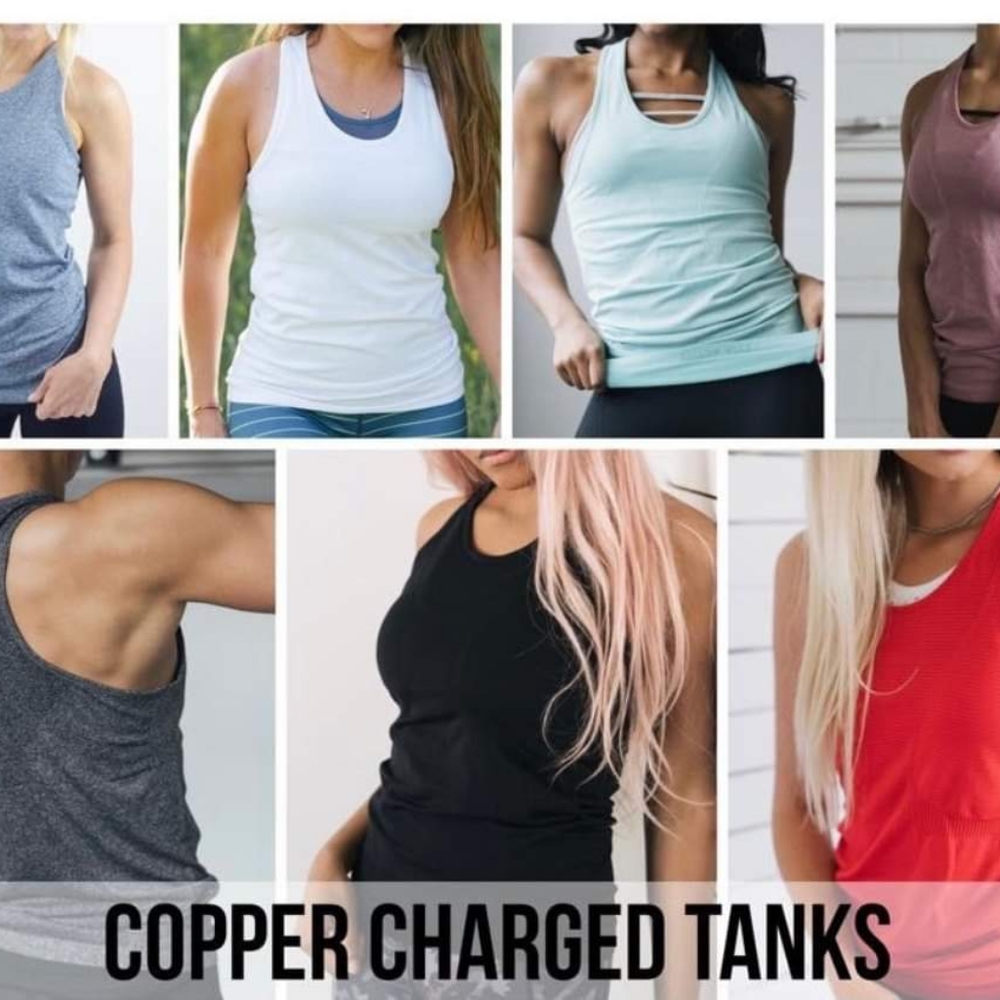Zyia copper charged tank